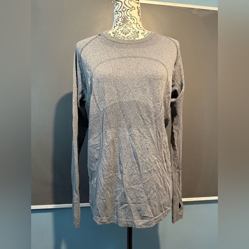 lululemon athletica Heathered Gray Sweatshirt